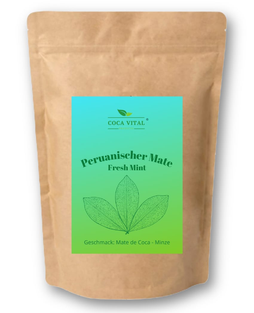 Peruanischer Mate - Fresh Mint - Coca Vital