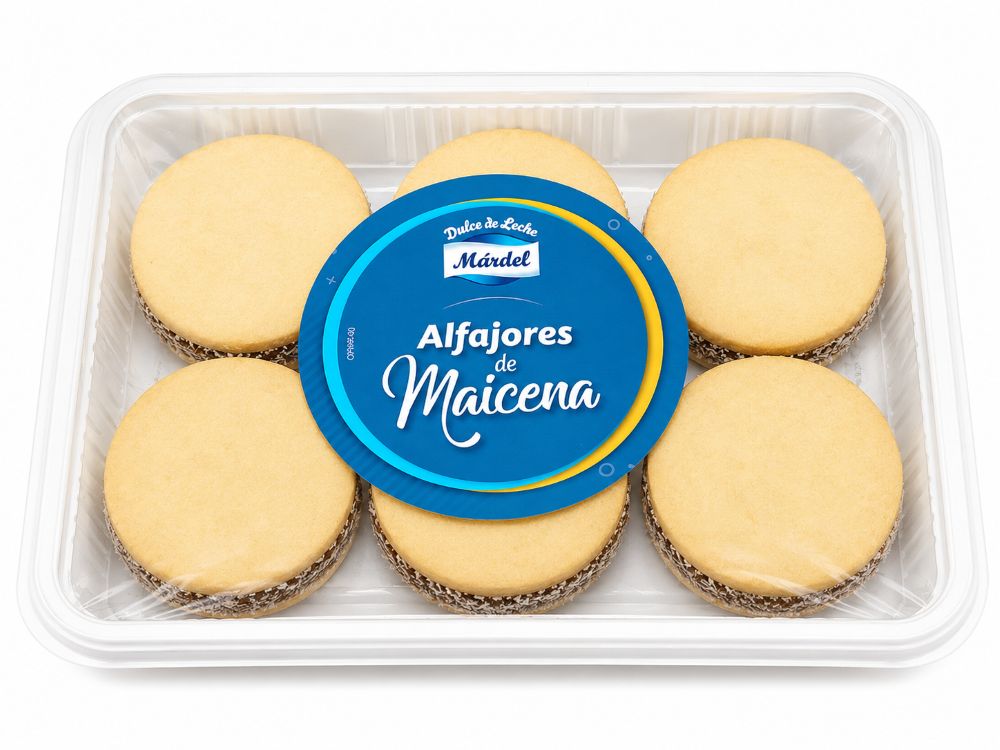 Alfajores de Maicena MARDEL - 6 Alfajores