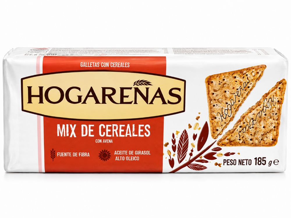 HOGARENAS Galletitas mix Cereales - ARCOR - Argentina - 176g