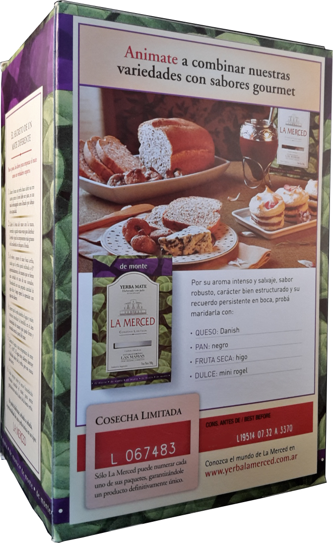LA MERCED Monte - Mate Tee aus Argentinien - 500g