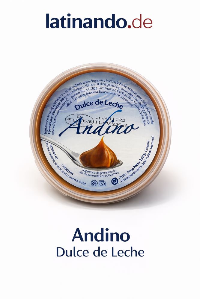 Arequipe | Manjar blanco | ANDINO 250g