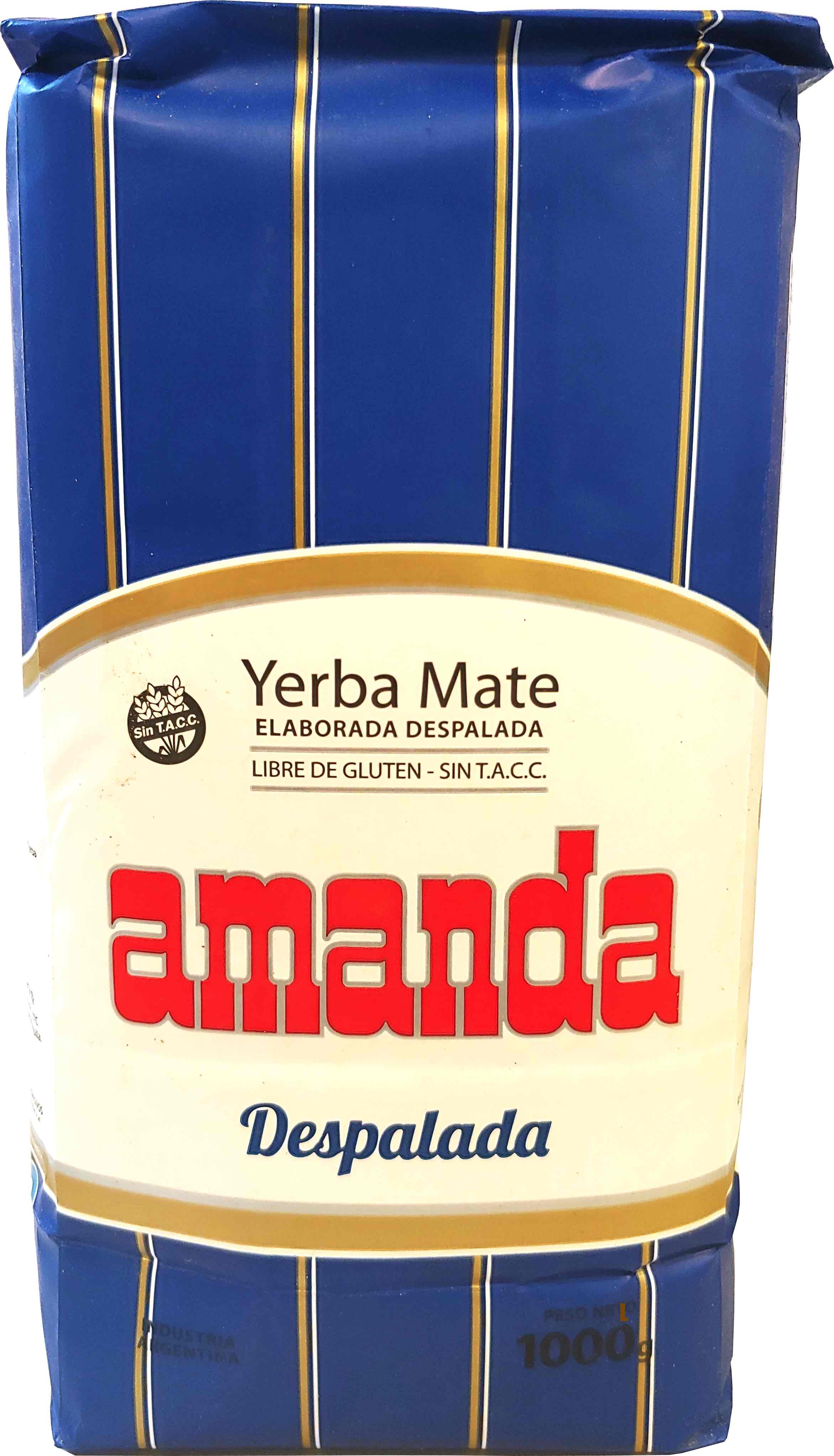 AMANDA Despalada - Mate Tee ohne Stängel - 1Kg
