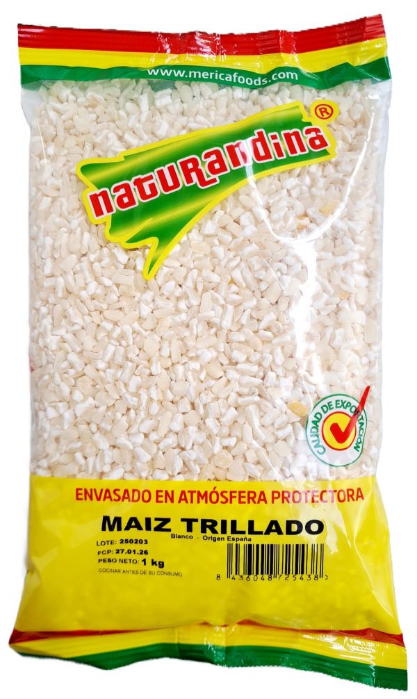 Weißer Mais - Maiz Trillado blanco - locro - 500g