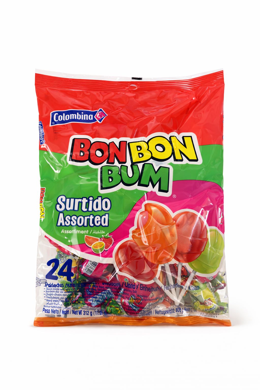 Bon bon bum surtido (24 Stk.)