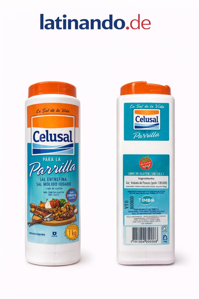 Argentinisches Grillsalz - CELUSAL - Salzspender 1Kg