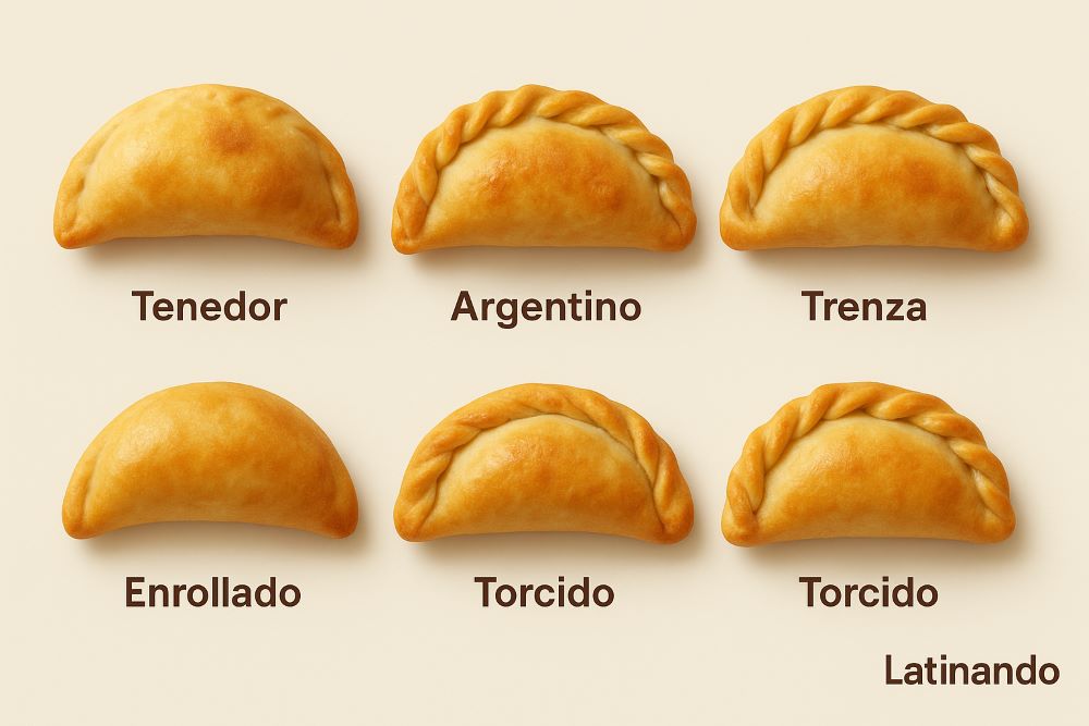 Repulgue 5 Arten zum Schließen von Empanadas | Repulgue Anleitung