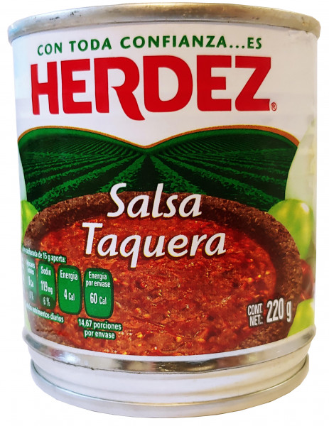 Salsa Taquera HERDEZ 210g