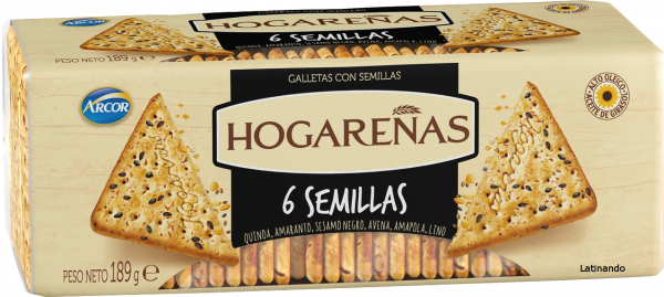 Hogarenas 6 Semillas - Arcor - 189g