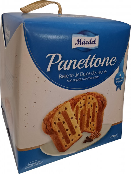Panettone con Dulce de Leche