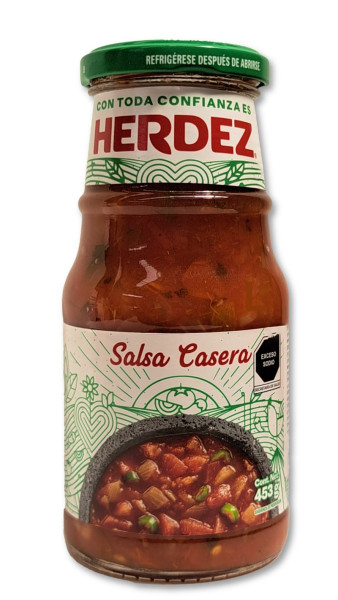 Salsa Casera HERDEZ - GLASS 453g