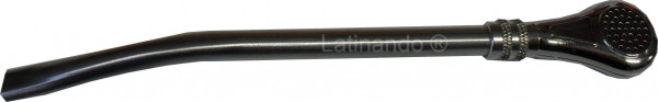 Bombilla | Trinkhalm Mate Tee | Filtro Cuchara | 16cm
