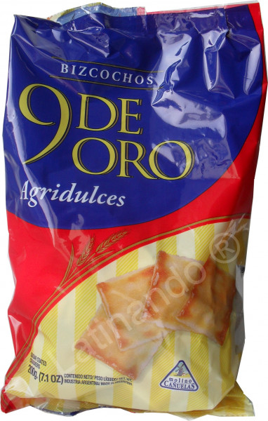 Bizcochos 9 DE ORO *Agridulces* 210g