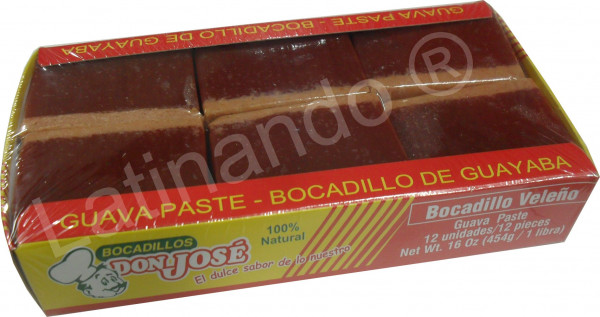 Bocadillo de Guayaba Veleno Combinado | Guavenpaste | Don Jose 454g