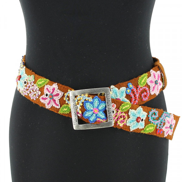 Gürtel FLORAL Wolle
