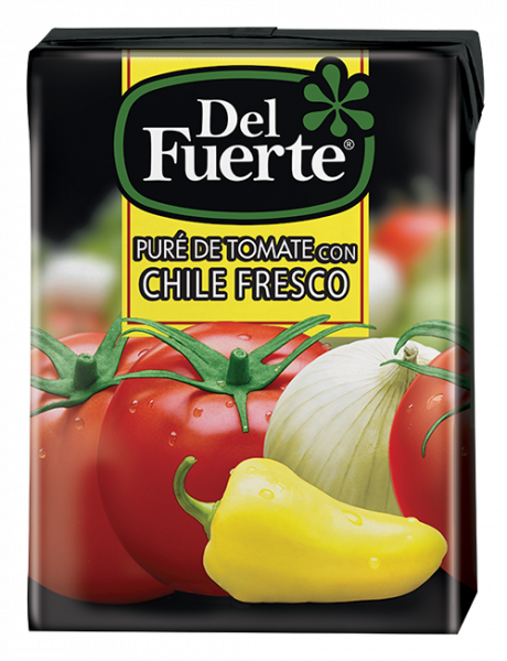 DEL FUERTE - Pure de Tomate con Chile fresco - 210g