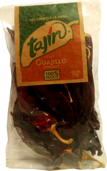 Chile Guajillo - getrocknete Guajillo Chilischotten - TAJIN - 75g