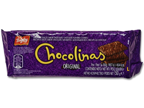 CHOCOLINAS Galletitas - Bagley Argentina 170g