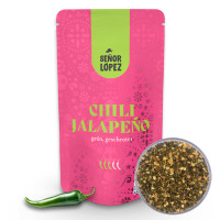 Jalapeno Chili geschrotet - SEÑOR LOPEZ - 25g Jalapeno Chili geschrotet - SEÑOR LOPEZ - 25g