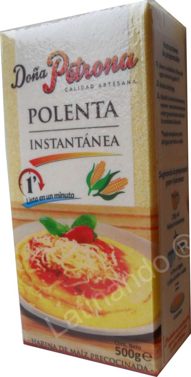 Polenta DOÑA PETRONA 500g Latinando ® Productos Latinos Online