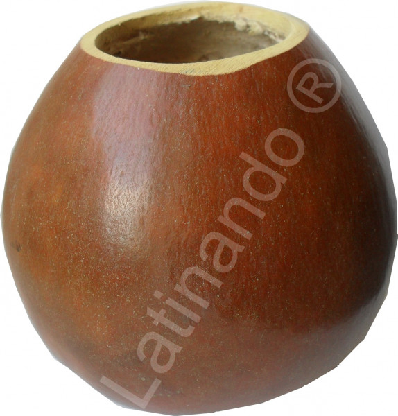 Mate Becher aus Kalebasse | Groß ohne Metalrand