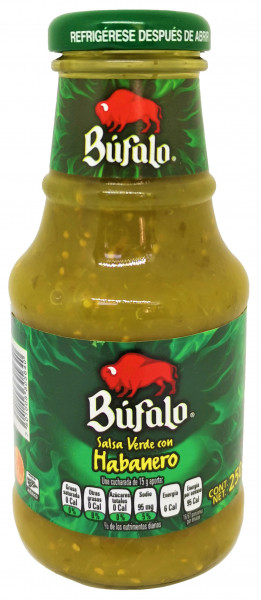 Salsa Verde con Habanero - BUFALO - 250g