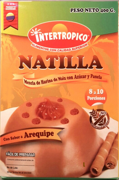 NATILLA con Arequipe - Intertropico - 400g