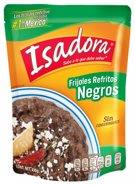 Frijoles Refritos Negros - ISADORA