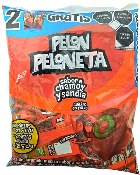 Pelon Peloneta Chamoy y Sandia - Lollies