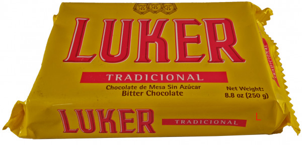 LUKER Tradicional - Bitterschokolade aus Kolumbien - 250g