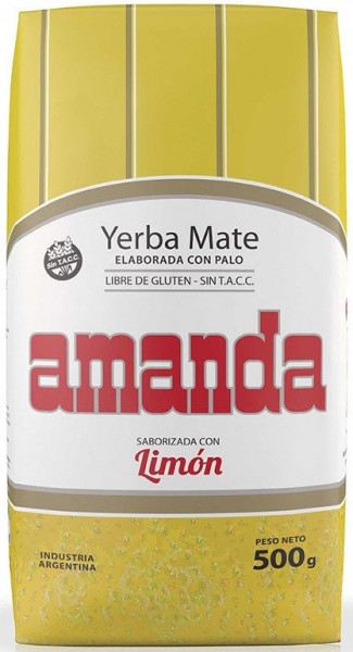 Amanda Limon - Mate Tee mit Zitronenaroma - 500g