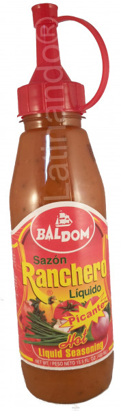 Sazonador adobo - BALDOM RANCHERO LIQUIDO PICANTE
