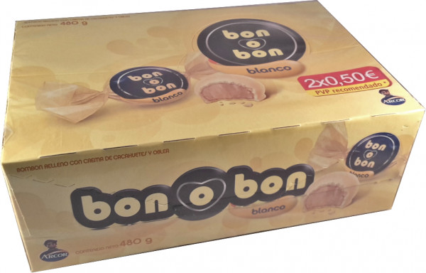 Praline - BON O BON BLANCO - ARCOR - 480g