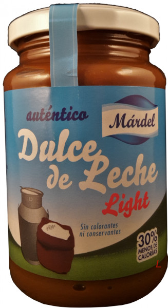 Dulce de leche Light - MARDEL - 450g