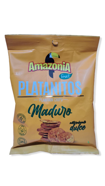 Bananenchips aus Kochbananen SAMAI - Natursüß - Ecuador