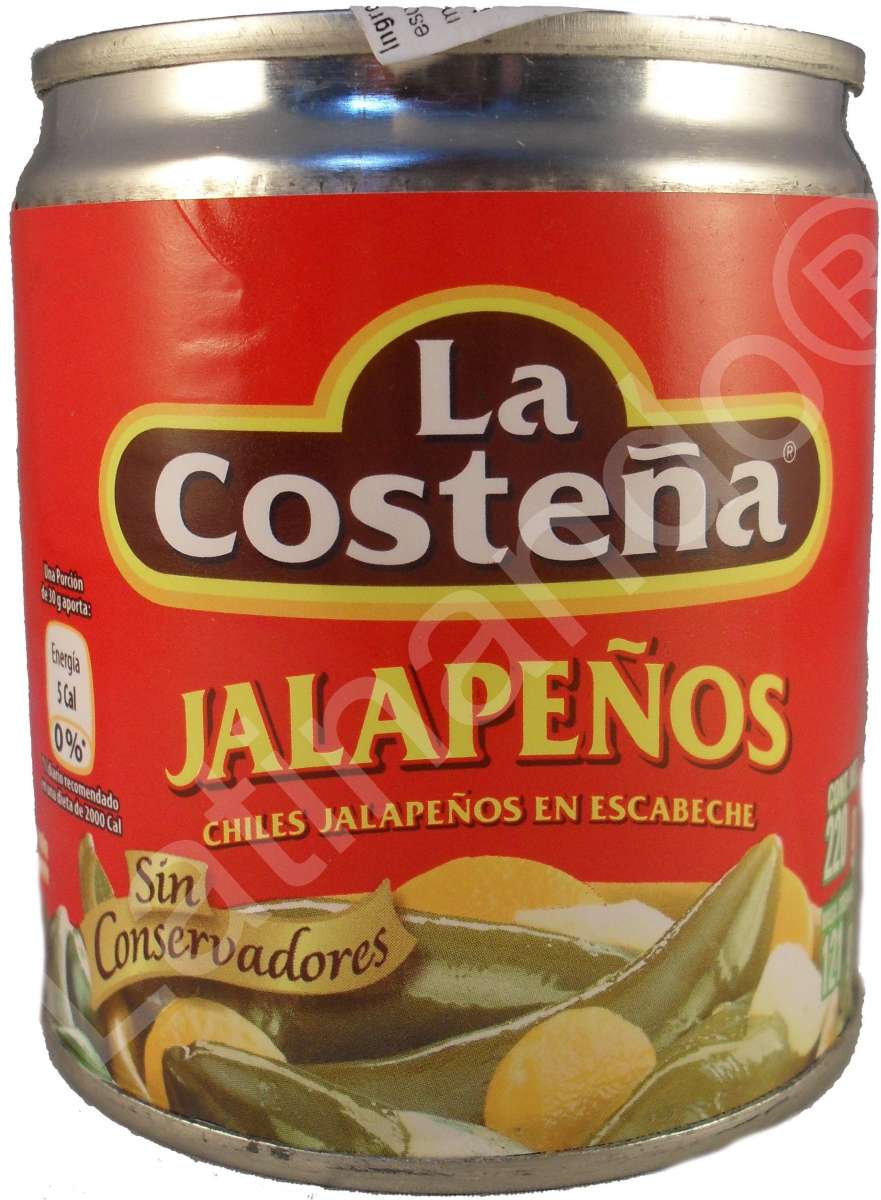 LA COSTENA Jalapenos ganz eingelegt in Escabeche Latinando ® südamerikanische Spezialitäten