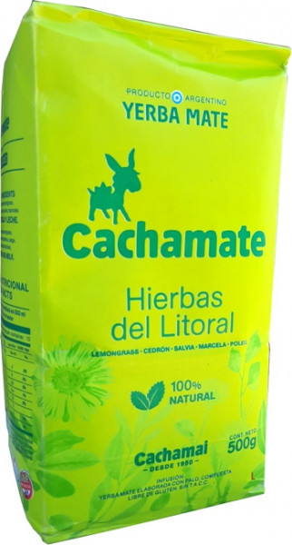Cachamate Hierbas del Litoral - Mate Tee mit krautern 500g