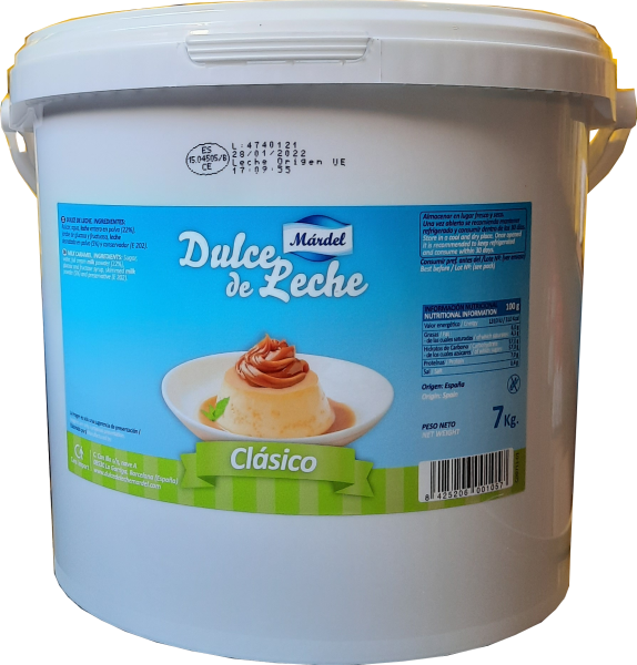 Dulce de Leche Clasico - MARDEL - 7KG
