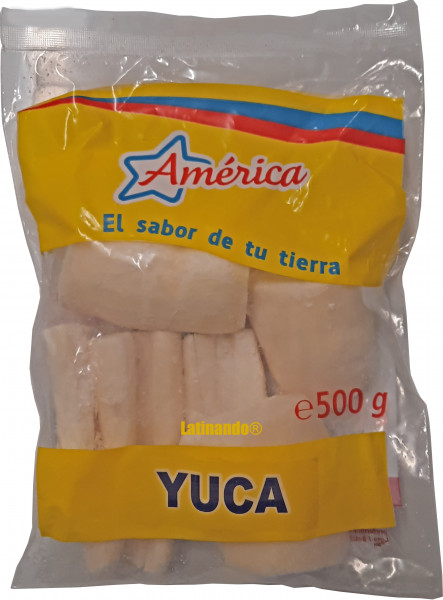 Yuca - Maniok - Cassava - Mandioca - AMERICA - 500g