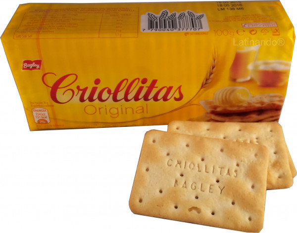 Kekse - Galletitas CRIOLLITAS - Bagley - 100g