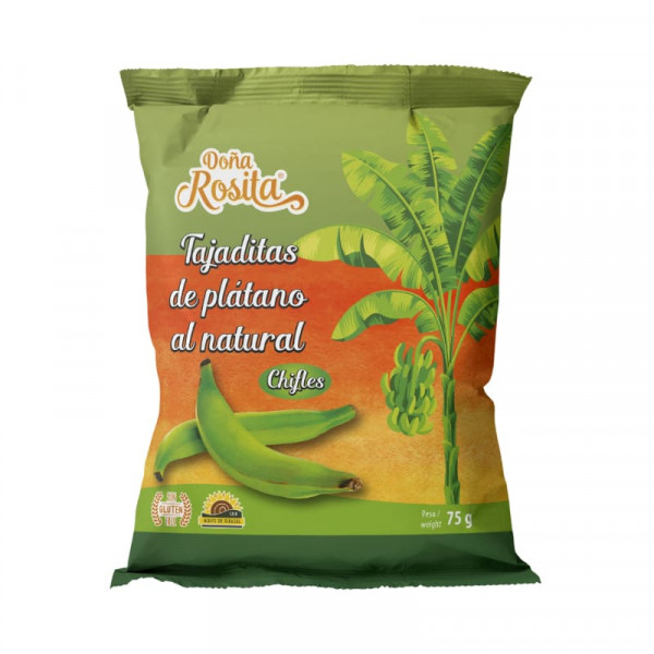 Tajaditas de Platano salados - Chifles - Kochbananenchips gesalzen