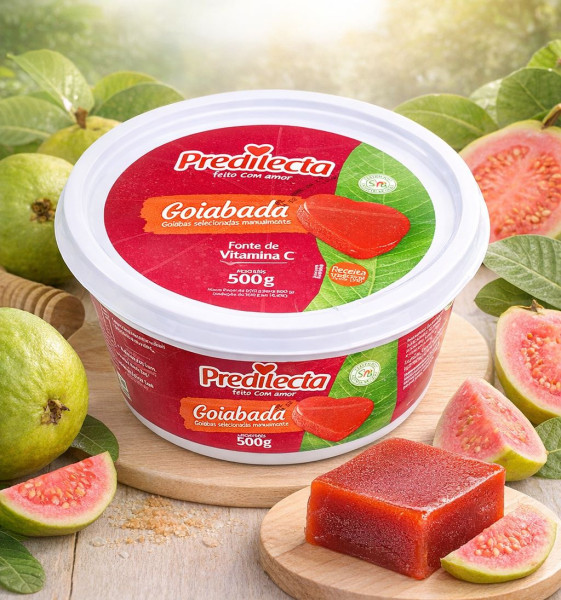 PREDILECTA Goiabada – Brasilianisches Guaven-Dessert 500g