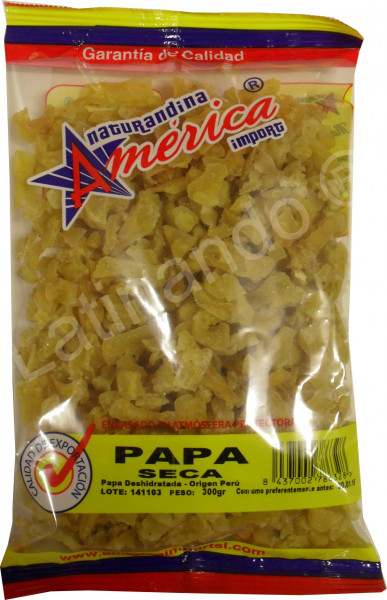 Getrocknete gelbe peruanische Kartoffel - Papa seca amarilla - 300g