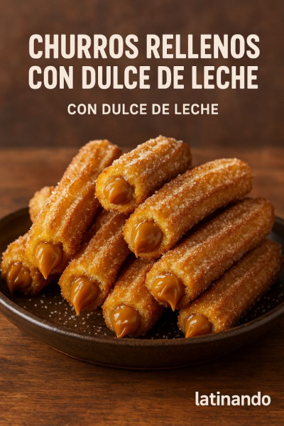 churros-con-dulce-de-leche-rezept
