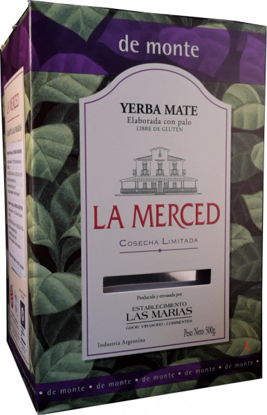 LA MERCED Monte - Mate Tee aus Argentinien - 500g