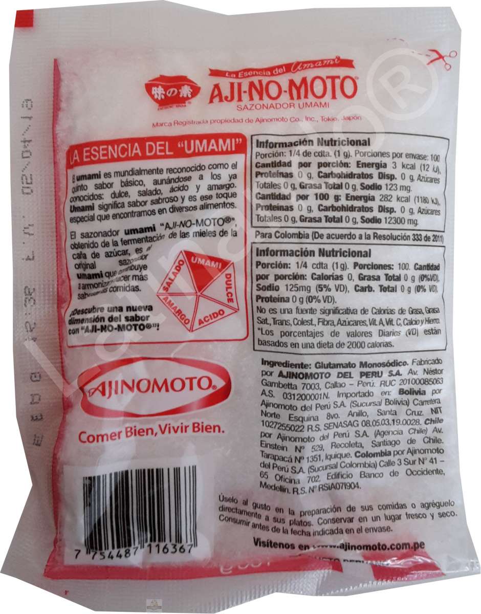 Umami Gewürz Ajinomoto Mononatriumglutamat E621, 454 G