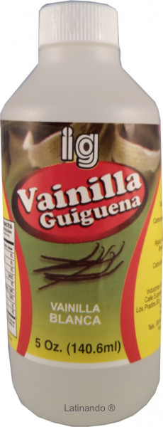 Vanilleextrakt | Esencia de Vainilla Blanca | GUIGUENA