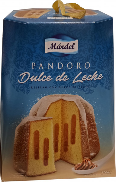 Pandoro con Dulce de Leche - MARDEL