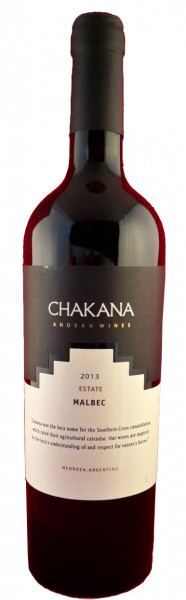 CHAKANA Malbec ESTATE - Argentinien
