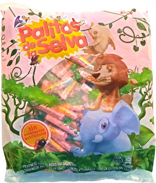 Palitos de la selva - Kaubonbons aus Argentinien - 660g