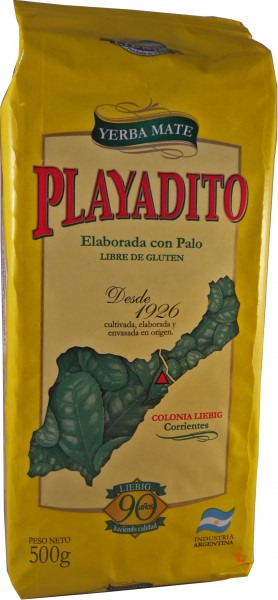 PLAYADITO - Mate Tee mit Stängel aus Argentinien - 500g